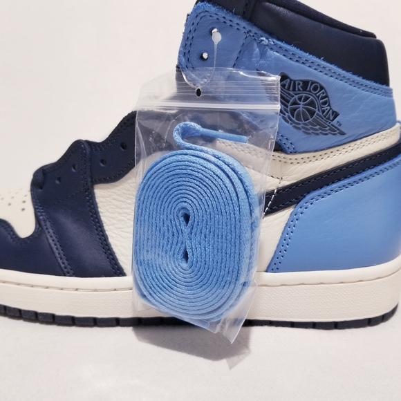 Size 8.5 (10w) - Jordan 1 Retro High OG - Obsidian UNC - 2019 - New - Picture 6 of 12